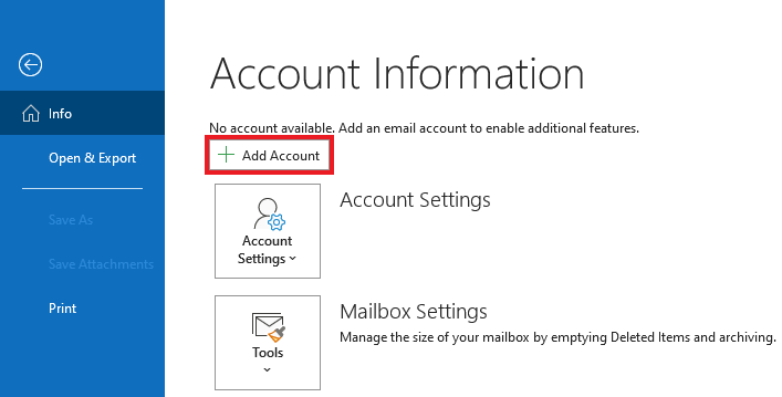 How to Update Email Account Settings in Microsoft Outlook 365